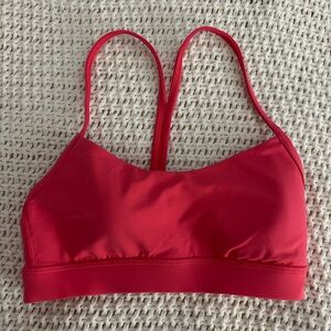 lululemon align sports bra glaze pink